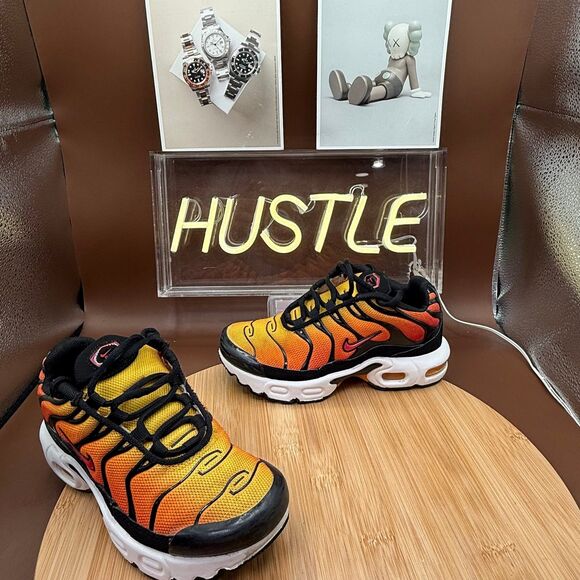 Nike Air Max Plus TN “Sunset” PS Size 12C - Picture 5 of 11